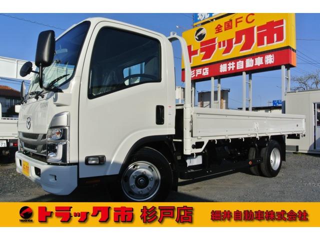 令和5年式タイタン4.6tワイドロング全低床!登録済み未使用車!エルフOEM!衝突被害軽減ブレ...