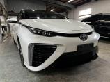 セダンタイプの新型燃料電池自動車(FCV)「MIRAI(ミライ)」が入庫いたしました。