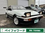 白黒86トレノ入庫です♪エンジンO/H ピストンリング交換済 サーモスタット交換済 タイベル交換済