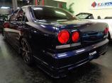 希少ディープマリンブルーパールカラーR34GTRVスペックNISMO仕様エアロ&RB25DET...