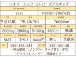 2トン ダブルキャブロングロング車両!