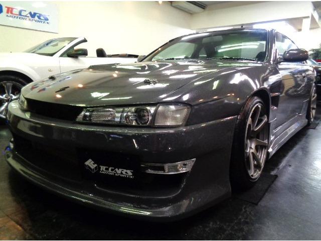 S14シルビアKsターボ後期グレーMカラーORIGIN仕様ワイドボディフルエアロ&SR20DE...