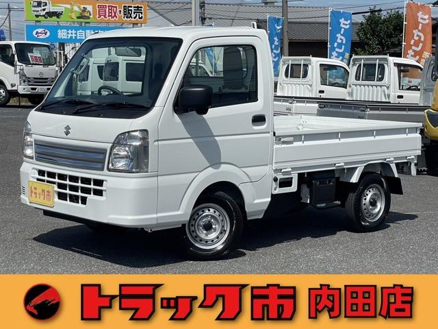 令和6年式スズキキャリィトラックKCエアコンパワステ・届出済未使用車・2WD・4速AT・キーレ...