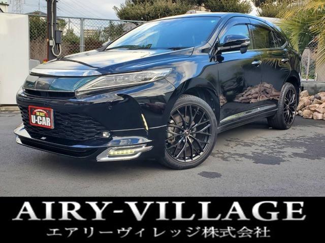 ☆ハリアー 2.0ターボ プレミアム☆ユーザー買取車!TRDエアロ!社外20インチAW!純正S...