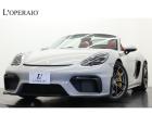 「718スパイダー PDK」が入庫致しました。スパイダーは992カレラのエンジンよりターボを外...